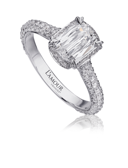 L’Amour Crisscut® Diamond Engagement Ring (L142-100) - Crisscut ...