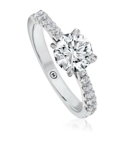 Engagement Ring Setting by Christopher Designs (D95-RD100) - Crisscut ...